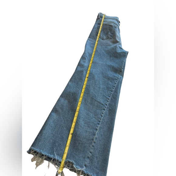 MOTHER The Enchanter High Rise Wide Leg Jeans Party of One Anthropologie Size 29 - Picture 3 of 14